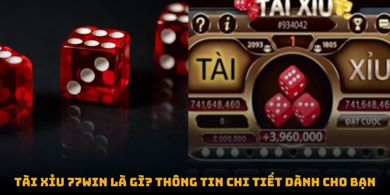 Tài xỉu 77win là gì? Thông tin chi tiết dành cho bạn